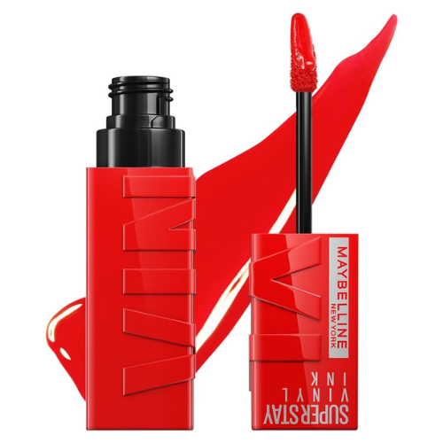 Labial Líquido Super Stay Vinyl Ink – Tono 25 Red Hot