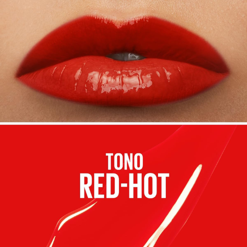 Labial Líquido Super Stay Vinyl Ink – Tono 25 Red Hot