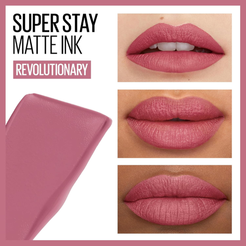 Maybelline SuperStay Matte Ink – Tono 180 Pink Revolutionary