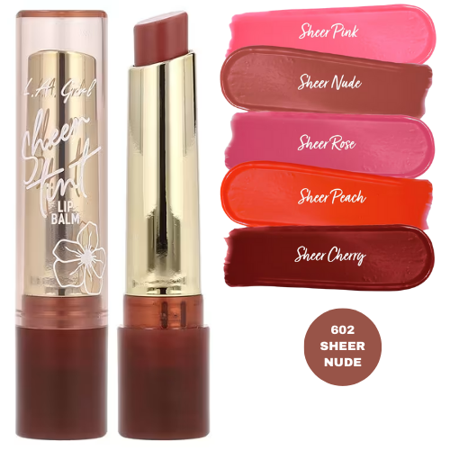 L.A. Girl Sheer Tint Lip Balm 602 Sheer Nude