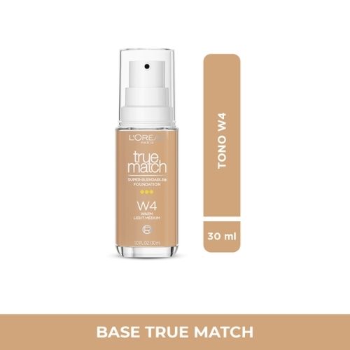 Base Líquida True Match – Tono W4 Warm Light Medium