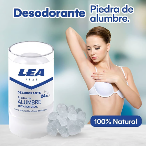 Desodorante Piedra de Alumbre 24hrs – LEA