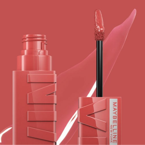 Labial Líquido Super Stay Vinyl Ink – Tono 15 Peachy