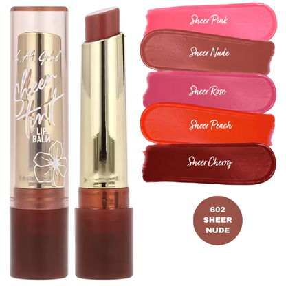 L.A. Girl Sheer Tint Lip Balm 602 Sheer Nude