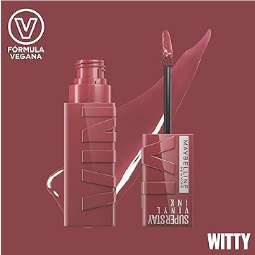 Labial Líquido Super Stay Vinyl Ink – Tono 40 Witty