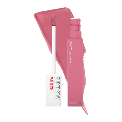 Maybelline SuperStay Matte Ink – Tono 180 Pink Revolutionary